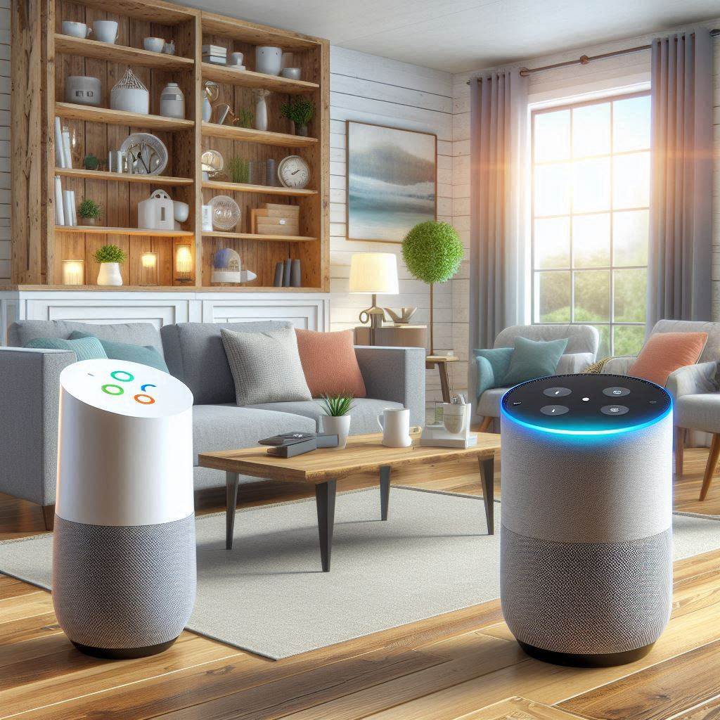 google home y amazon alexa