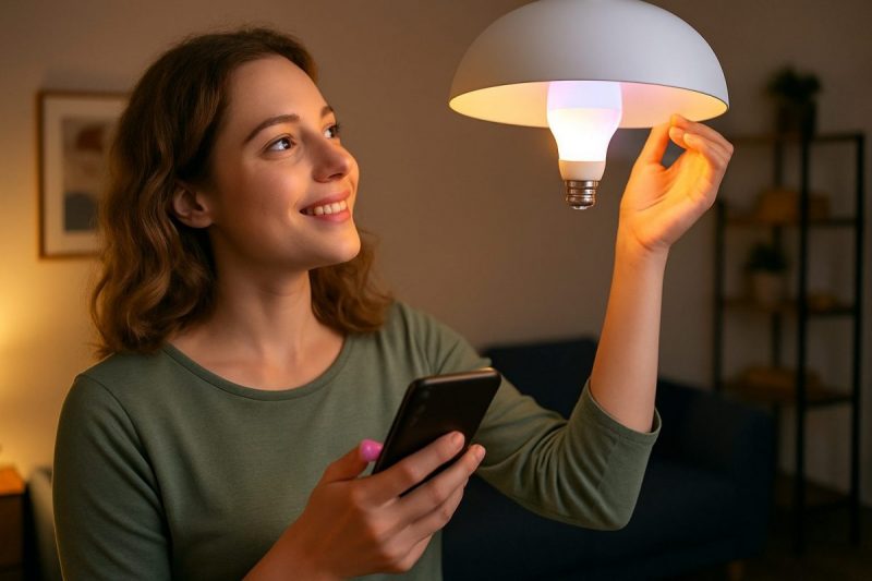 iluminacion inteligente para decorar hogar