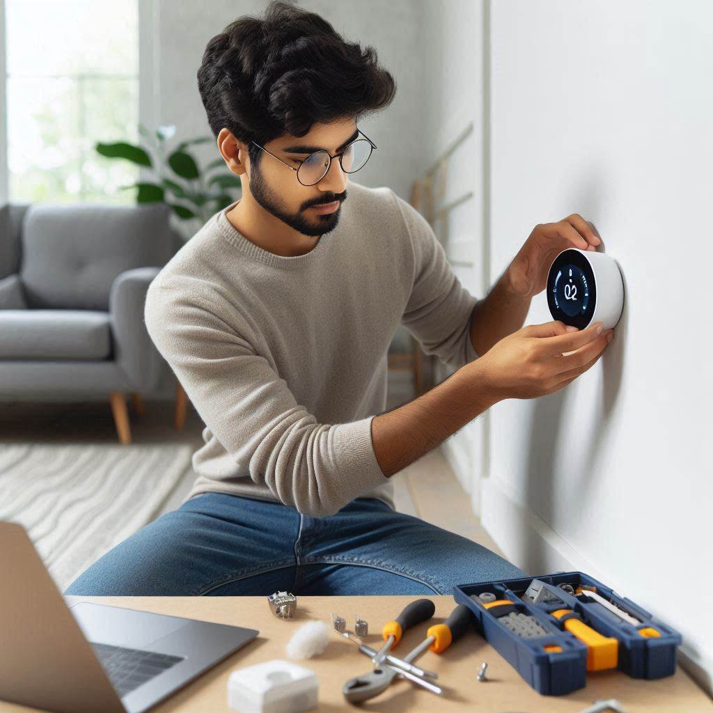 instalacion de un termostato inteligente